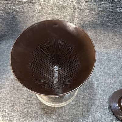 Vintage Melitta 6 Cup Pour Over Cone Filter Cup Coffee Maker With Glass Carafe - Thumbnail 8