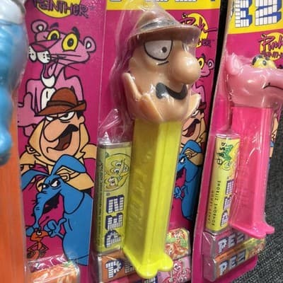 Pez Bonbons Pink Panther Vintage Complete Set of 4 European Sealed 1996 - Thumbnail 4
