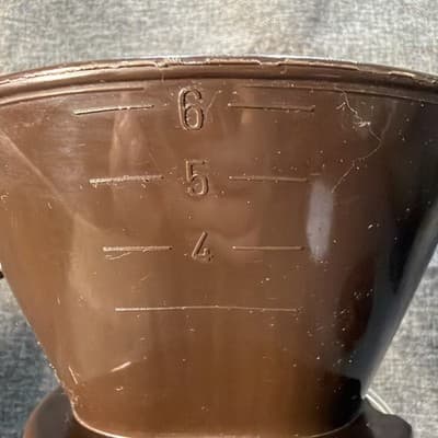 Vintage Melitta 6 Cup Pour Over Cone Filter Cup Coffee Maker With Glass Carafe - Thumbnail 6