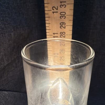 TIMCO Vintage Flame Christmas Hurricane Glass Candle Lamp Light 11" Tested - Thumbnail 10