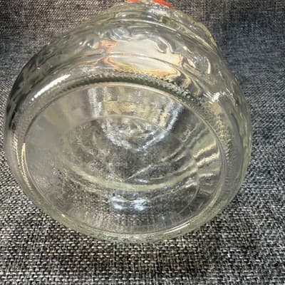 Kraft Vintage MCM Jelly Jar With Original Lid Santa Claus Gifts Glass Holidays - Thumbnail 8