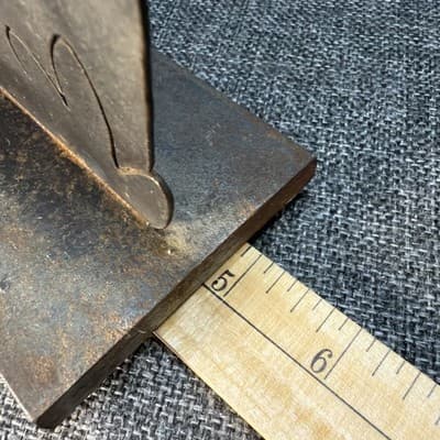Vintage Iron Cat w Mouse 1990’s Artist Chris Seeman Atomic Style Handcrafted 18” - Thumbnail 11