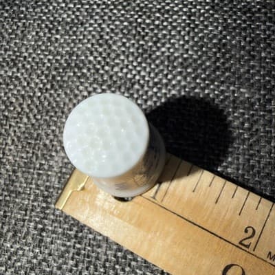 4 Vintage Ceramic Thimbles Sewing Americana Blue Transferware China Made Japan - Thumbnail 12