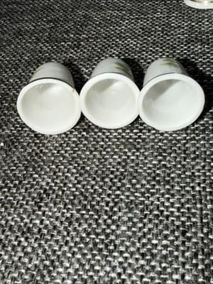 Vintage Ceramic Porcelain Thimbles Lot of 13 Mixed & Floral Sewing Trinkets - Thumbnail 9