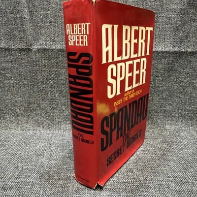 Spandau: The Secret Diaries by Albert Speer 1976 Hardcover - Thumbnail 2