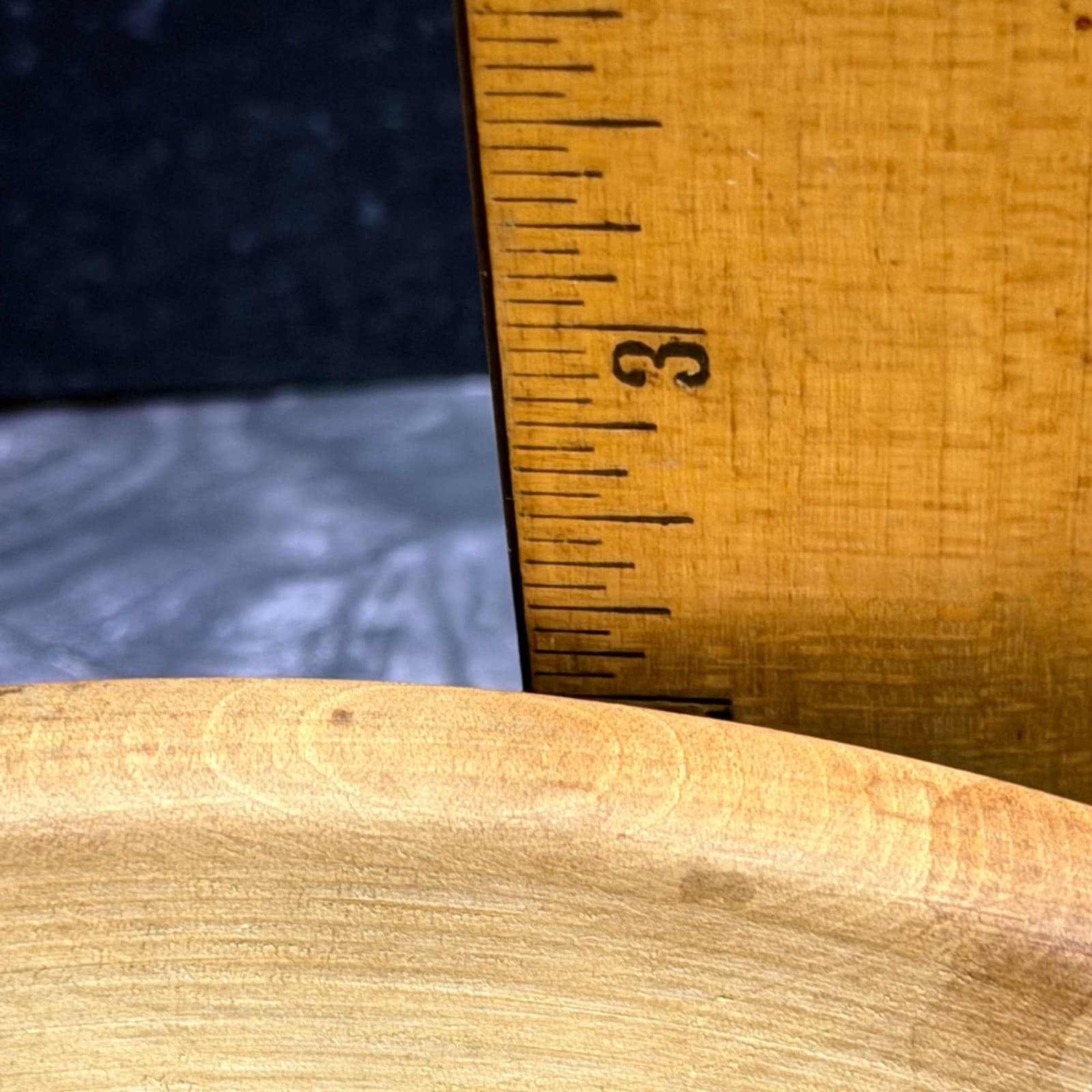 Antique Hand Carved Wooden Bowl & Fruit Set - Vintage Decorative Display Piece - Thumbnail 16