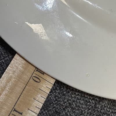 Vintage Homer Laughlin Eggshell Georgian Dinner Plate 1949 Cobalt Gold Floral - Thumbnail 10