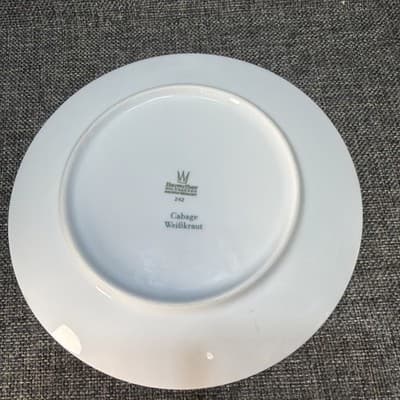 Bareuther Waldsassen Appetizer Salad Plates 7.75" Cabbage Weilbkraut Kitchen - Thumbnail 9