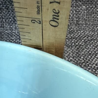 Vintage Franciscan El Patio Aqua 12" Chop Plate Platter Gladding McBean 1940s - Thumbnail 8