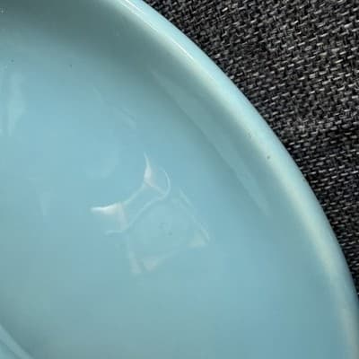 Vintage Franciscan El Patio Aqua 12" Chop Plate Platter Gladding McBean 1940s - Thumbnail 2