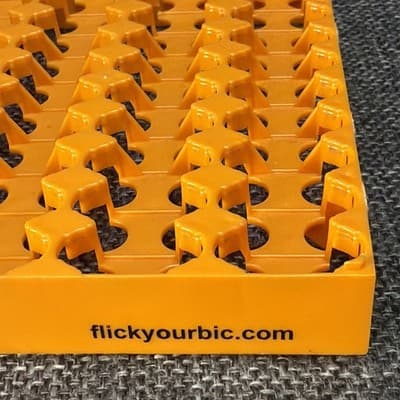 1 BIC Lighter Display Tray / Holder, ORANGE for 50 ct display Flickyourbic .com - Thumbnail 3