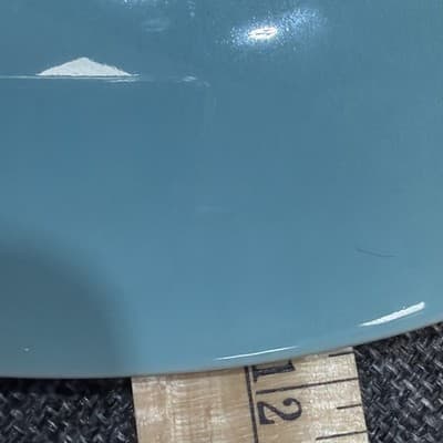 Vintage Franciscan El Patio Aqua 12" Chop Plate Platter Gladding McBean 1940s - Thumbnail 7