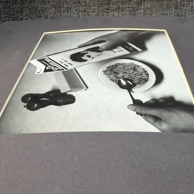 R. Gallup Signed Matted Photo Print Elvis Presley on Milk Carton Vintage Art - Thumbnail 12