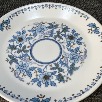 Noritake Progression Blue Moon Floral 9022 6 3/8" Bread & Butter Plates Set of 8 - Thumbnail 11
