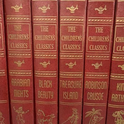 Children's 9 CHILDREN'S CLASSIC BOOKS Matching Set Of 9 Illustrated Large Print - Thumbnail 3