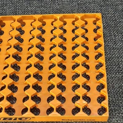 1 BIC Lighter Display Tray / Holder, ORANGE for 50 ct display Flickyourbic .com - Thumbnail 4