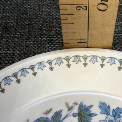 Noritake Progression Blue Moon Floral 9022 6 3/8" Bread & Butter Plates Set of 8 - Thumbnail 18