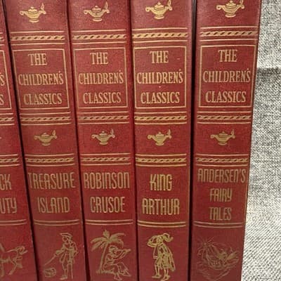 Children's 9 CHILDREN'S CLASSIC BOOKS Matching Set Of 9 Illustrated Large Print - Thumbnail 4