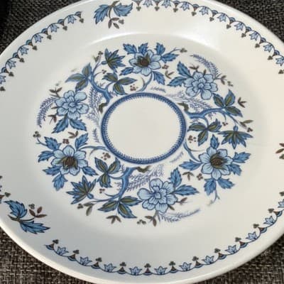 Noritake Progression Blue Moon Floral 9022 6 3/8" Bread & Butter Plates Set of 8 - Thumbnail 13