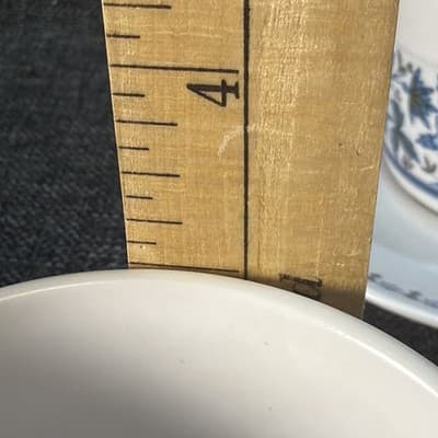 Vintage Noritake Progression China Blue Moon #9022 4 Cups & 4 Saucers Flowers - Thumbnail 16