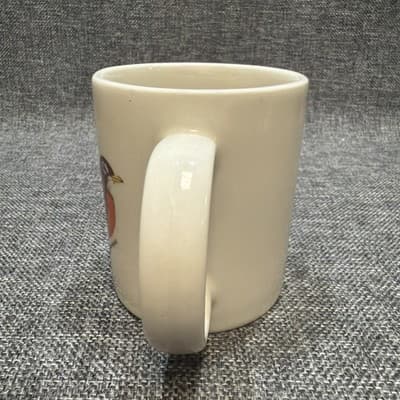 Vintage Otagiri Japan American Robin Ceramic Coffee Mug Bird Songbird Double - Thumbnail 5