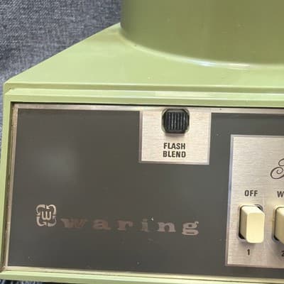 VTG MCM Waring Futura Series 8 Speed Blender Tested-Works! Model 11-156 Green - Thumbnail 3