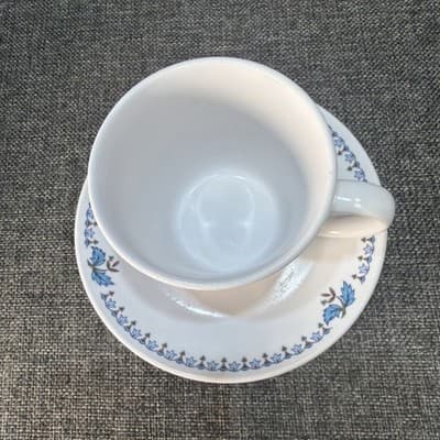 Noritake Progression Blue Moon Cups Mugs And Saucers 9022 Coffee Tea Replacement - Thumbnail 2
