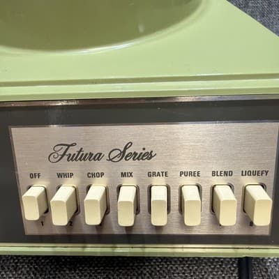 VTG MCM Waring Futura Series 8 Speed Blender Tested-Works! Model 11-156 Green - Thumbnail 11