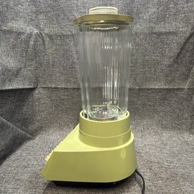 VTG MCM Waring Futura Series 8 Speed Blender Tested-Works! Model 11-156 Green - Thumbnail 9