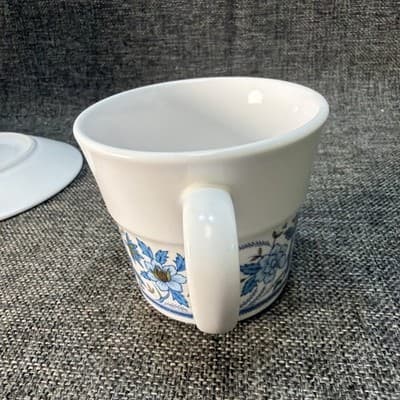 Noritake Progression Blue Moon Cups Mugs And Saucers 9022 Coffee Tea Replacement - Thumbnail 7