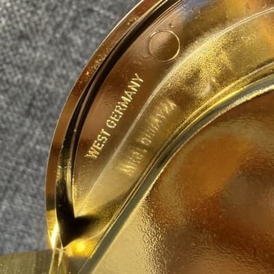 Kundo Anniversary Clock Dome Battery Operated Brass Design Mantel Germany Works - Thumbnail 13