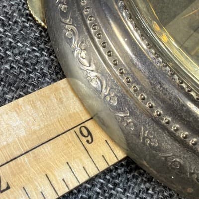 Kundo Anniversary Clock Dome Battery Operated Brass Design Mantel Germany Works - Thumbnail 17