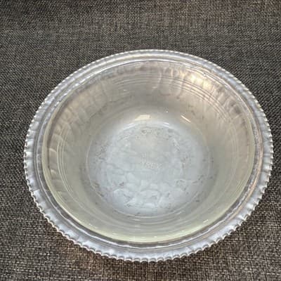 Vintage Continental Silver Wild Rose W Pyrex 465 Dish # 1057 Aluminum Bowl w Lid - Thumbnail 3