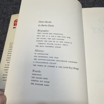 Get Yamamoto By Burke Davis 1969 First Edition HC DJ Pearl Harbor WW 2 Vintage - Thumbnail 10