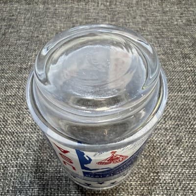 Vintage Apollo 13 Man On the Moon Glass April 1970 Red, White, And Blue 12 Oz - Thumbnail 7