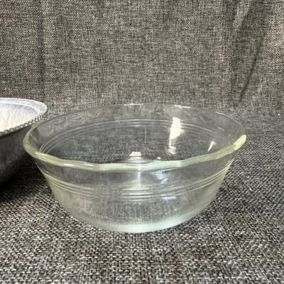 Vintage Continental Silver Wild Rose W Pyrex 465 Dish # 1057 Aluminum Bowl w Lid - Thumbnail 6
