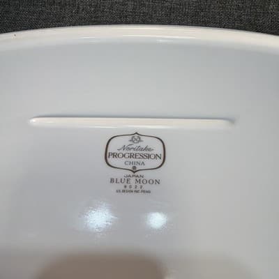 Noritake Blue Moon Oval Large 15” Platter Serving Tray Progression China #9022 - Thumbnail 12
