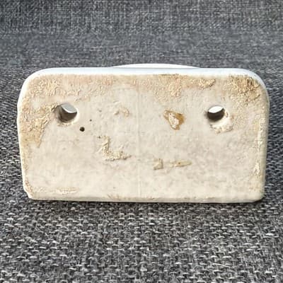 White Porcelain Wall Mount Bathroom Cup Tumbler Holder Patina Antique Bathroom - Thumbnail 5