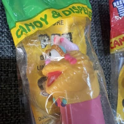 Pez Sesame Street Lot Of 8 Muppets Bert Ernie Elmo Big Bird And Zoe ￼in Bags - Thumbnail 9