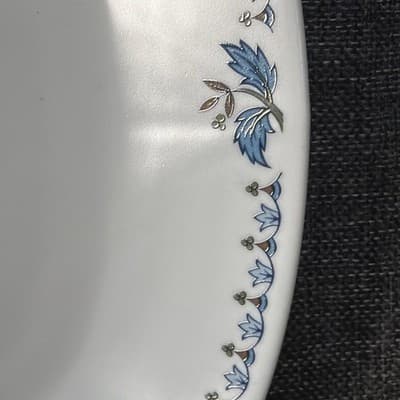 Noritake Blue Moon Oval Large 15” Platter Serving Tray Progression China #9022 - Thumbnail 5