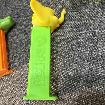 Lot Of 9 Pez Kooky Zoo Elephant Alligator Bear Lion Lamb Hippo 1990’s Candy Toys - Thumbnail 9