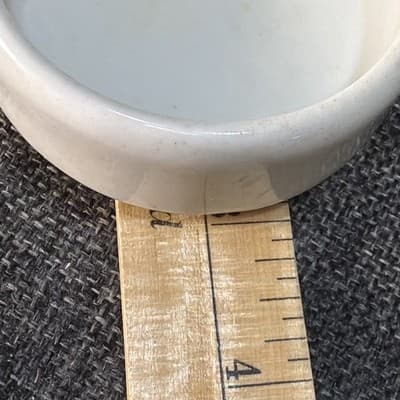 White Porcelain Wall Mount Bathroom Cup Tumbler Holder Patina Antique Bathroom - Thumbnail 9