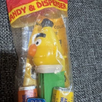 Pez Sesame Street Lot Of 8 Muppets Bert Ernie Elmo Big Bird And Zoe ￼in Bags - Thumbnail 10