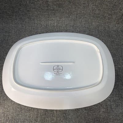 Noritake Blue Moon Oval Large 15” Platter Serving Tray Progression China #9022 - Thumbnail 10