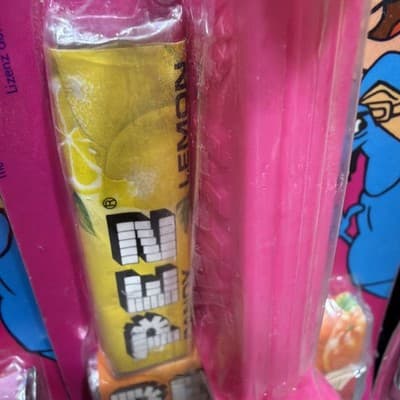 Pez Bonbons Pink Panther Vintage Complete Set of 4 European Sealed Missing Ear - Thumbnail 3