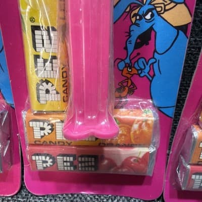 Pez Bonbons Pink Panther Vintage Complete Set of 4 European Sealed Missing Ear - Thumbnail 4