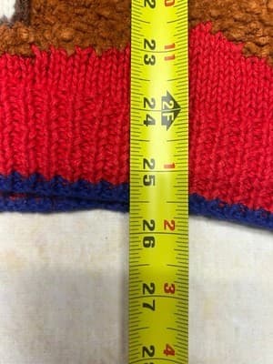 Womens Bears in Sweaters Vest Size S M Vintage Marisa Christina Christmas Red - Thumbnail 6