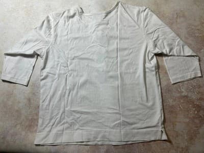 Vintage Casey Coleman 3/4 Sleeve White with Colorful Reindeer Top Women's Small - Thumbnail 2
