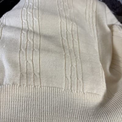 Vintage 90’s Liz Claiborne Lightweight Cable Knit Turtleneck Sweater Women’s P - Thumbnail 5