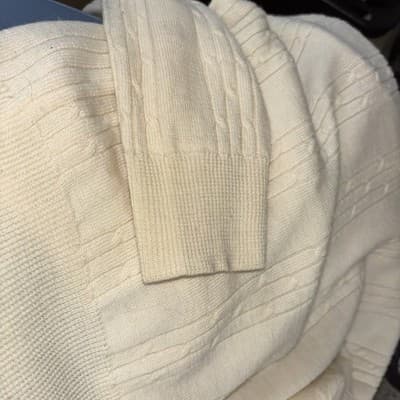 Vintage 90’s Liz Claiborne Lightweight Cable Knit Turtleneck Sweater Women’s P - Thumbnail 6